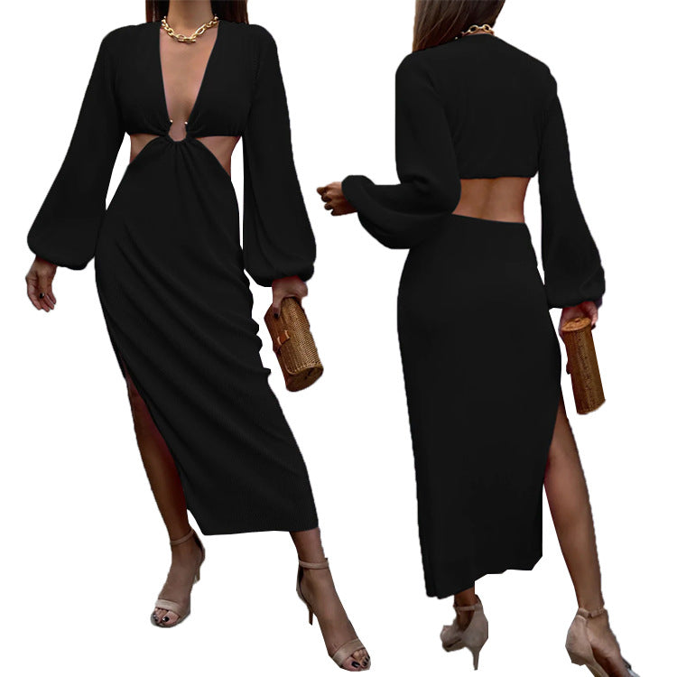 Autumn Fashion Pressed Pleated Waistless Women's Dresses - Concordia Style Boutique