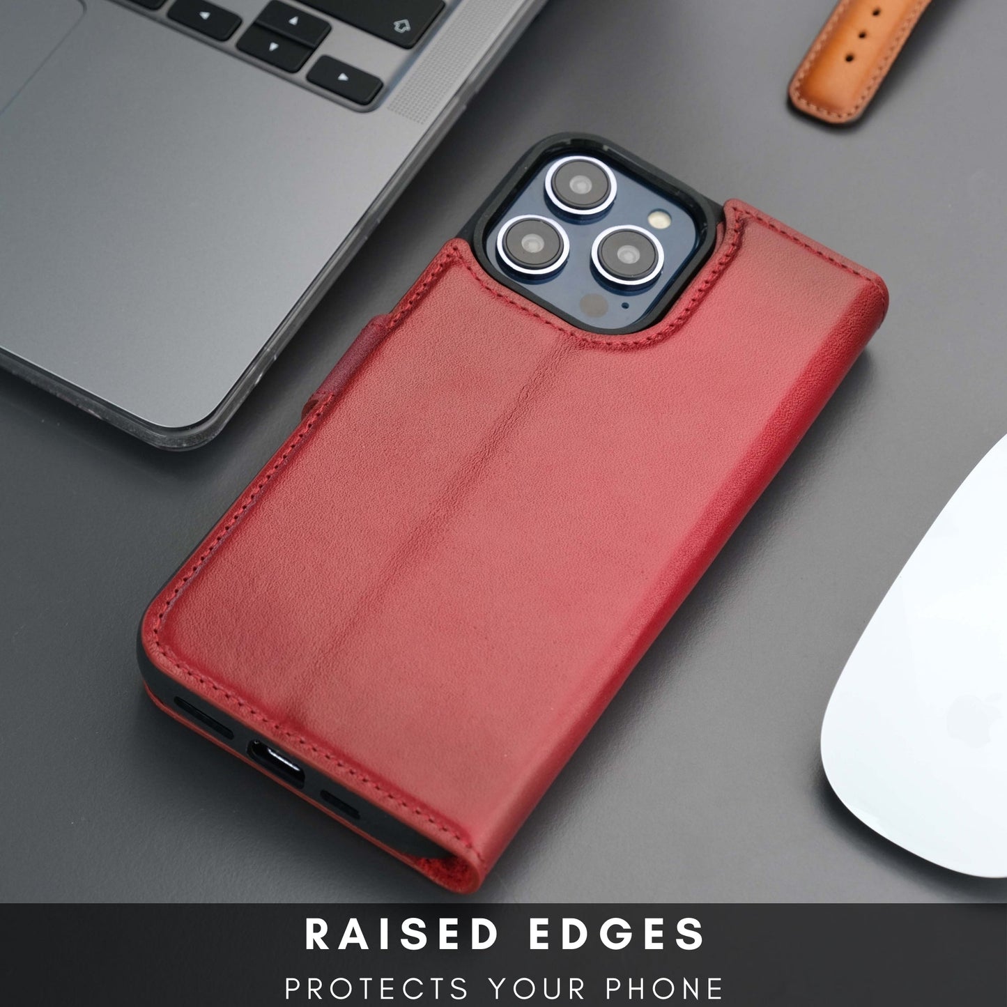 Casper iPhone 16 Pro Max Wallet Case Leather MagSafe - Concordia Style Boutique