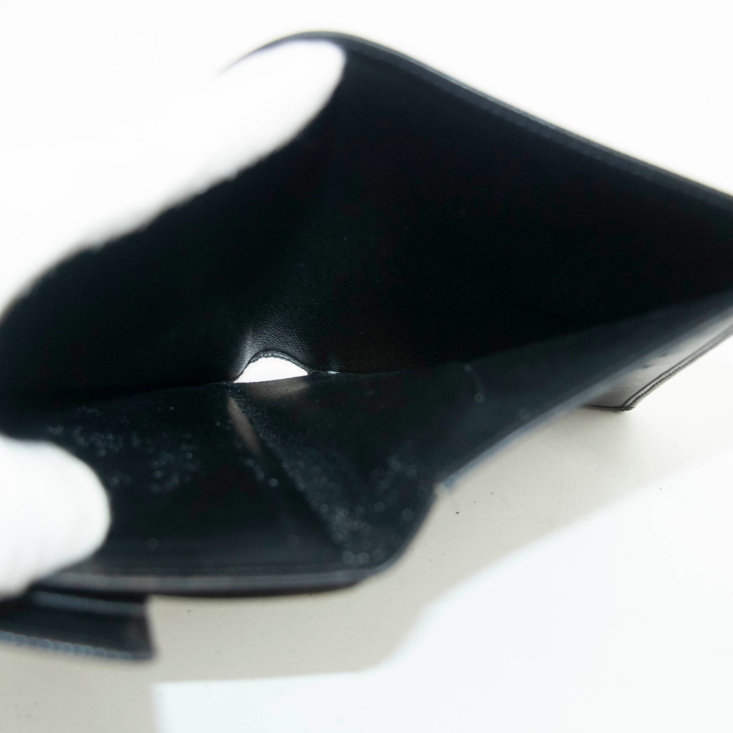 Louis Vuitton Black Epi Leather Ludlow Trifold Wallet #3716
