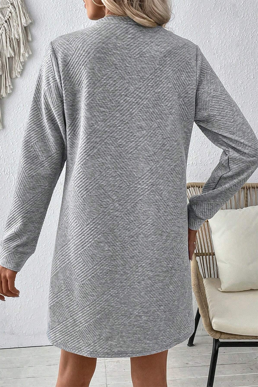 3/4 Sleeve A-line Dress - Concordia Style Boutique