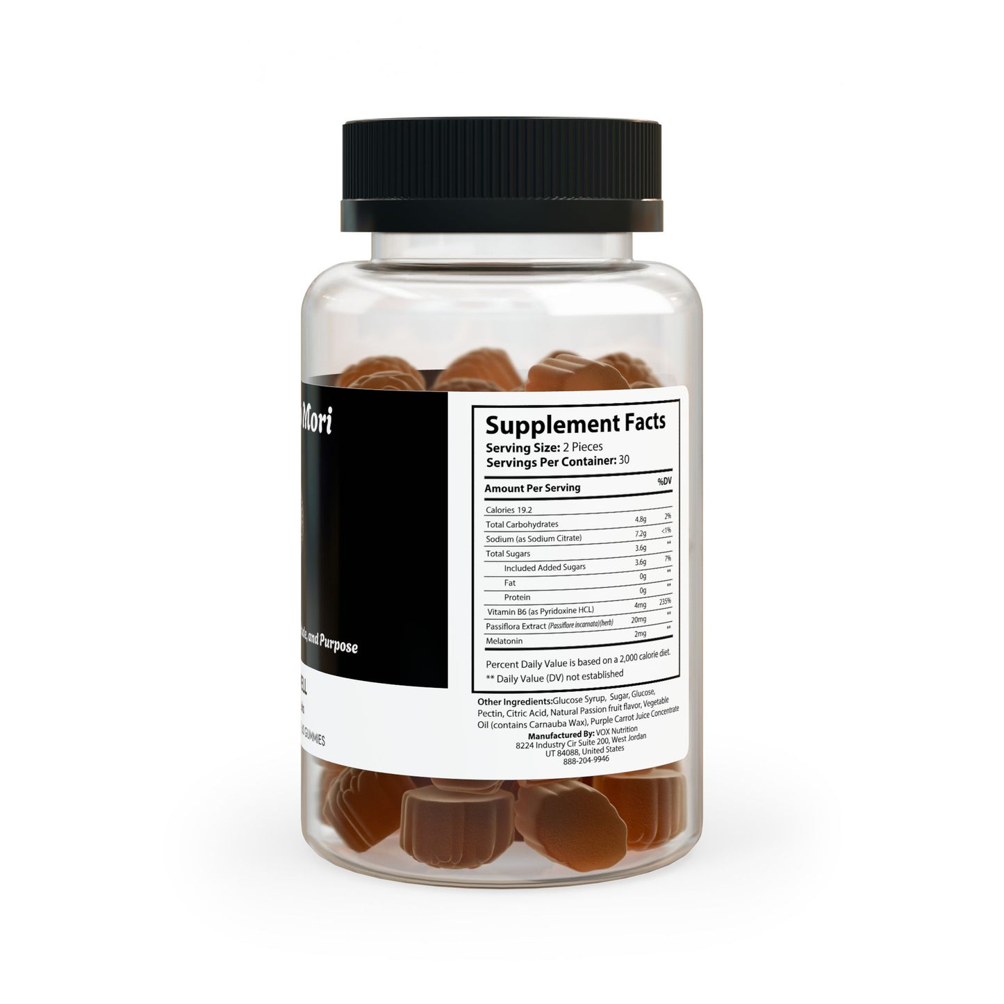 Sleep Well Gummies (60 Gummies) - "Memento Mori" - Premium Food Supplements from Concordia Style Boutique - Just $16.44! Shop now at Concordia Style Boutique