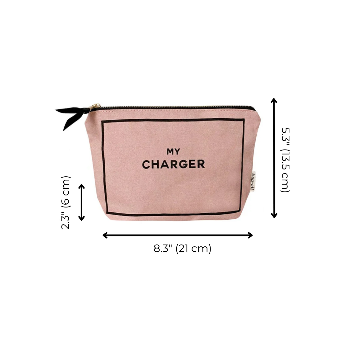Charger Pouch, Pink/Blush - Concordia Style Boutique