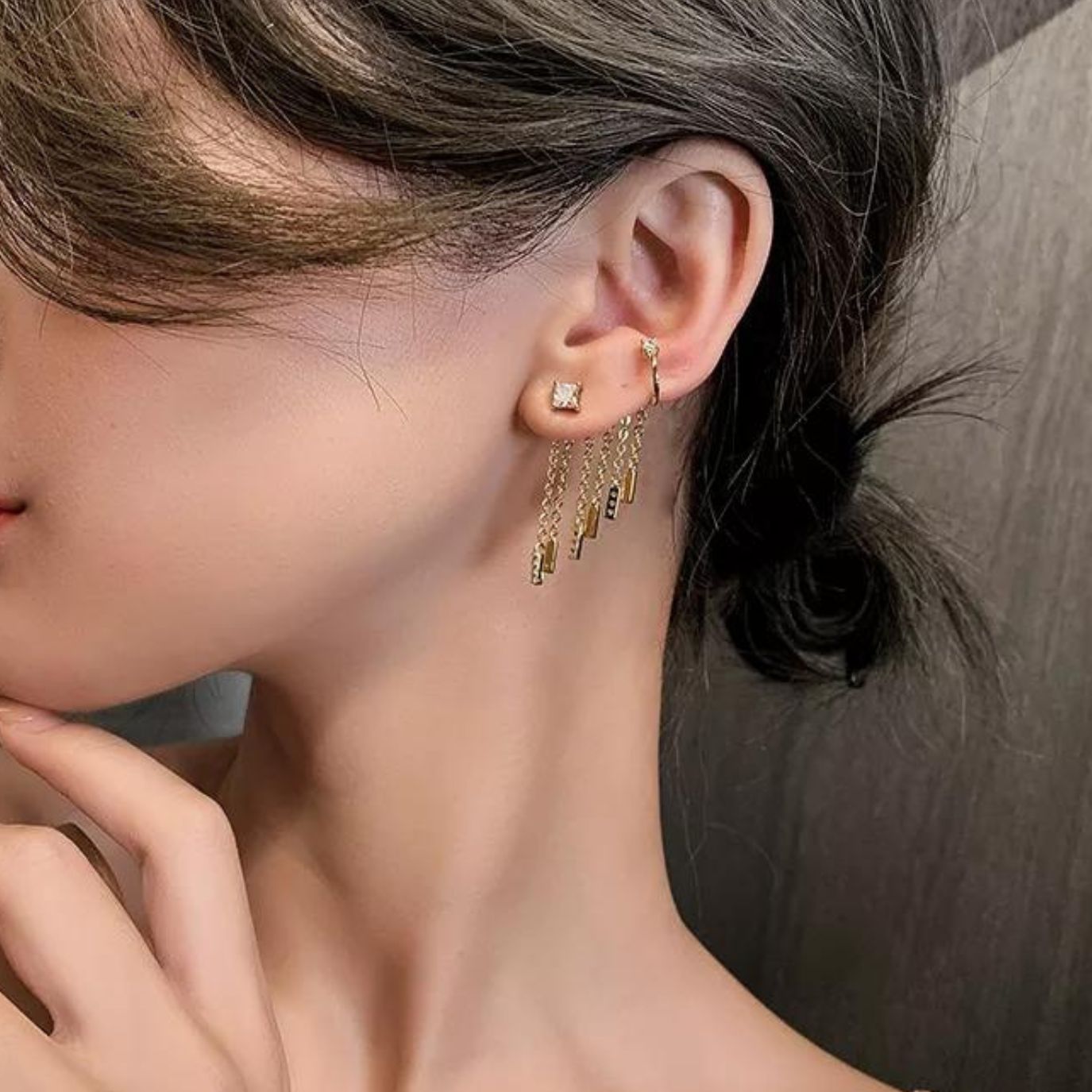 RAISING THE BAR EARRINGS (PAIR) - Concordia Style Boutique