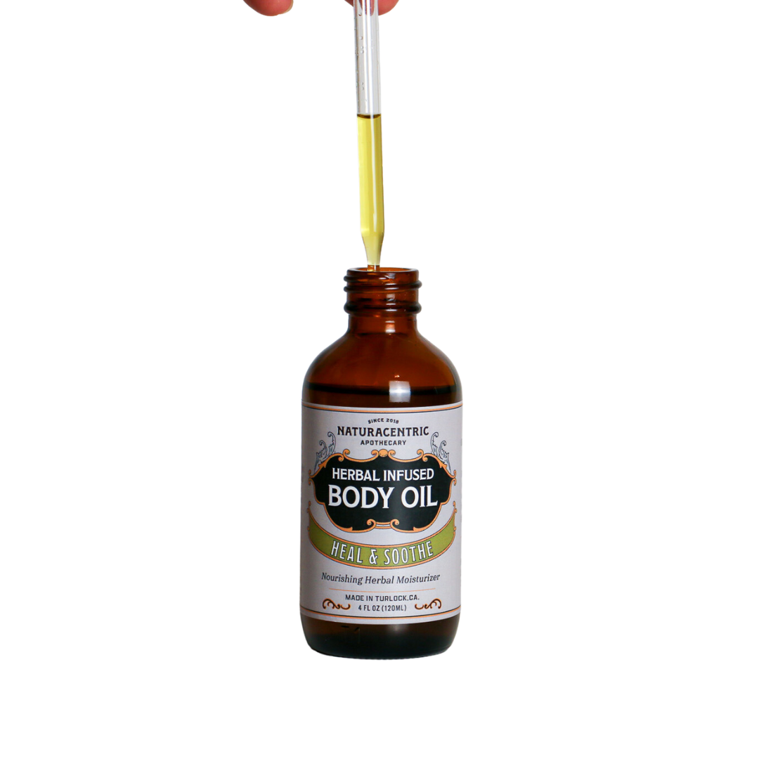 Heal & Soothe Herbal Infused Body Oil - Concordia Style Boutique