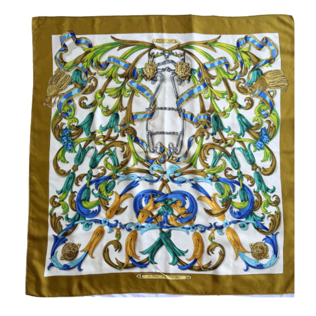 Mors a la Conetable Vintage Scarf Crossbody Bag