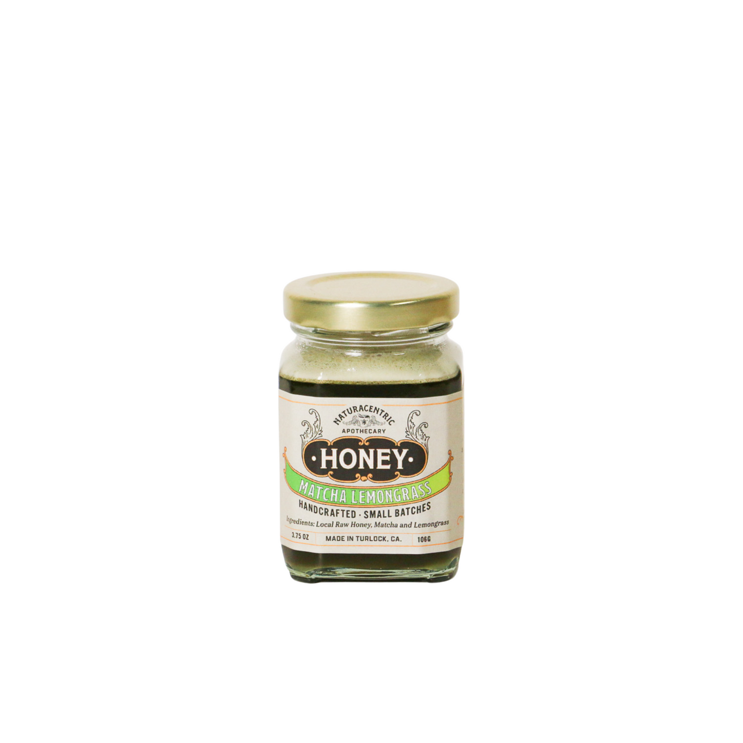 Matcha Lemongrass Infused Honey - Concordia Style Boutique
