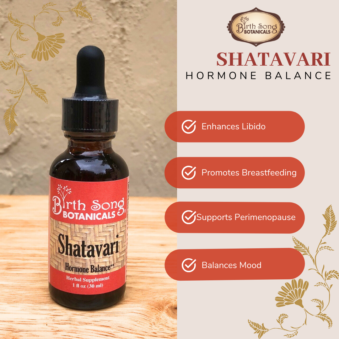 Shatavari Root Tincture Herbal Supplement for Lactation and Hormone Harmony In Women 1 oz. - Concordia Style Boutique