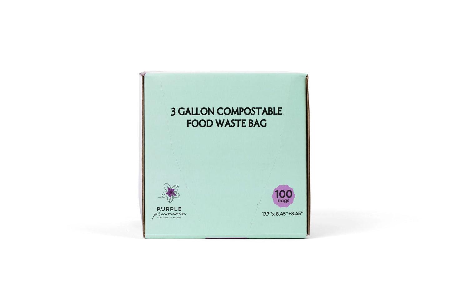 Compostable Kitchen Garbage Bags – 13 Gallon & 3 Gallon Sizes. Durable & Leak Proof