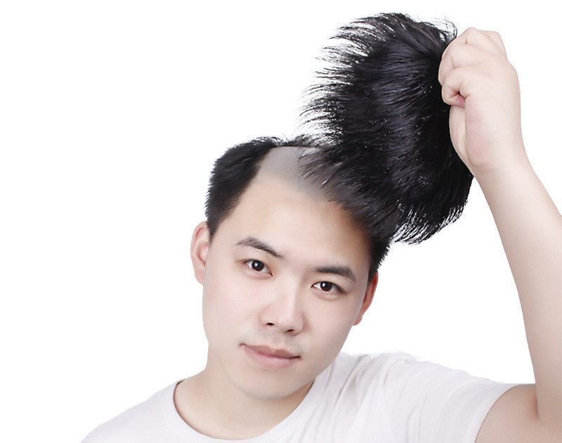 Men's Hair Replacement Forehead Bald Flip Cover - Concordia Style Boutique