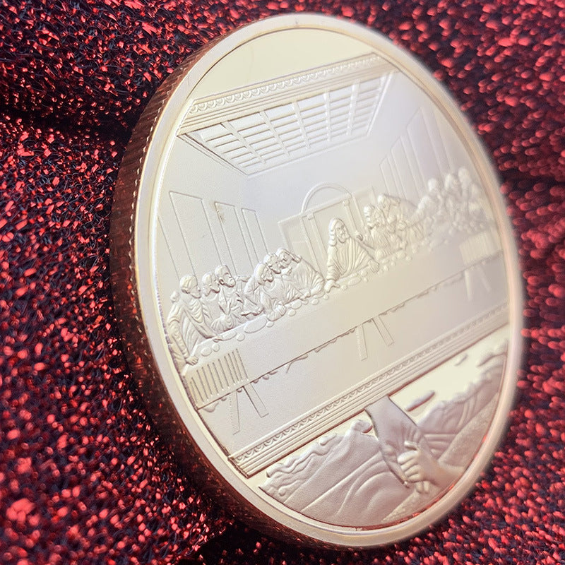 Jesus Gold Plated Commemorative Coin - Concordia Style Boutique
