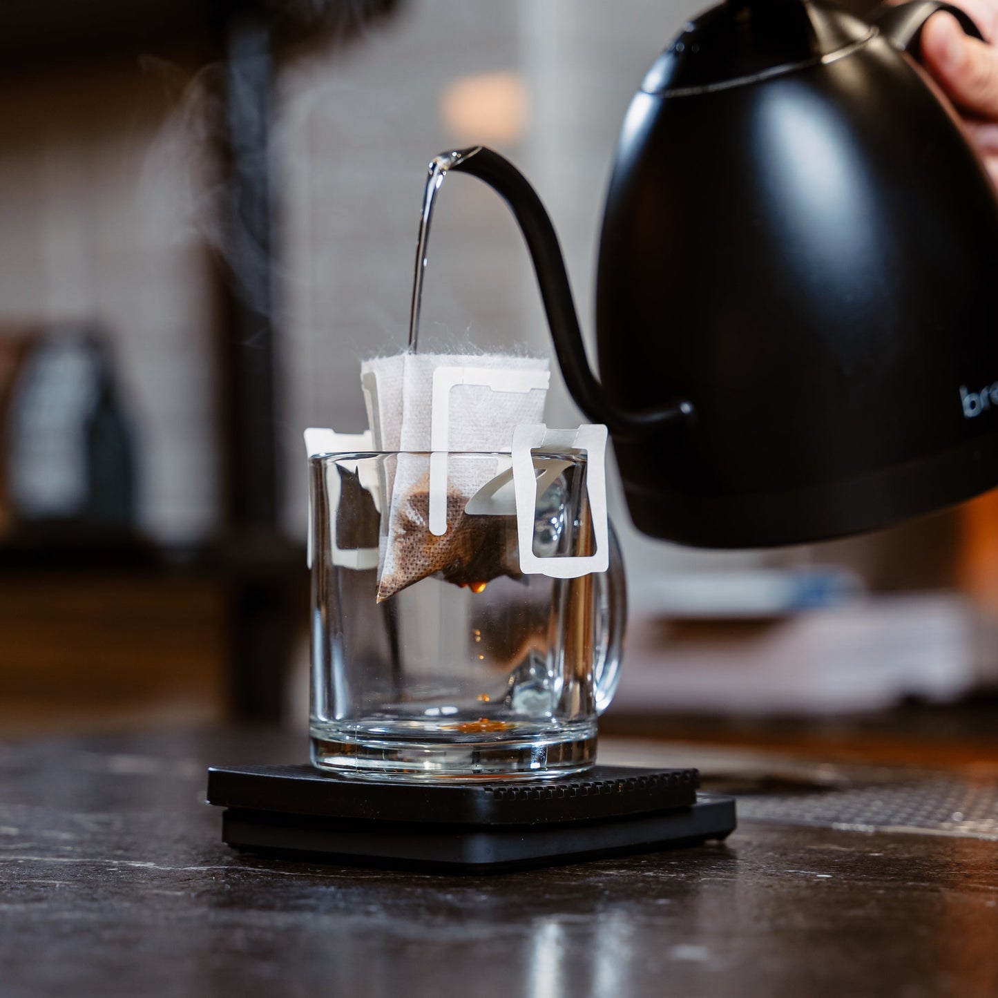 Single-Use Pour-Over Drip Bags - Bourbon (Box of 10 Bags) - Concordia Style Boutique