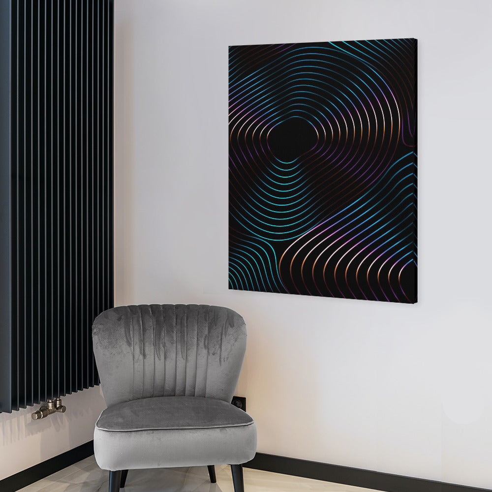 Canvas Print Multiple sizes Unframed & Framed (Vertical) - "The Records" - Premium Artwork from Concordia Style Boutique - Just $55.98! Shop now at Concordia Style Boutique
