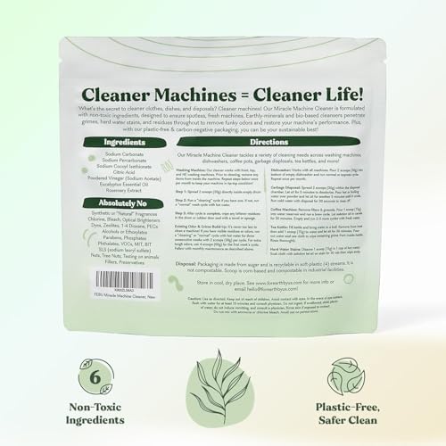 FEBU Multi-Use Machine Cleaner, Made in USA, 6 Oz - Concordia Style Boutique