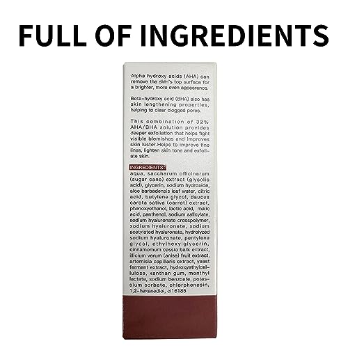 Peeling Solution - AHA 30% + BHA 2% Peeling Solution - Exfoliating - 1 Fl oz - Concordia Style Boutique