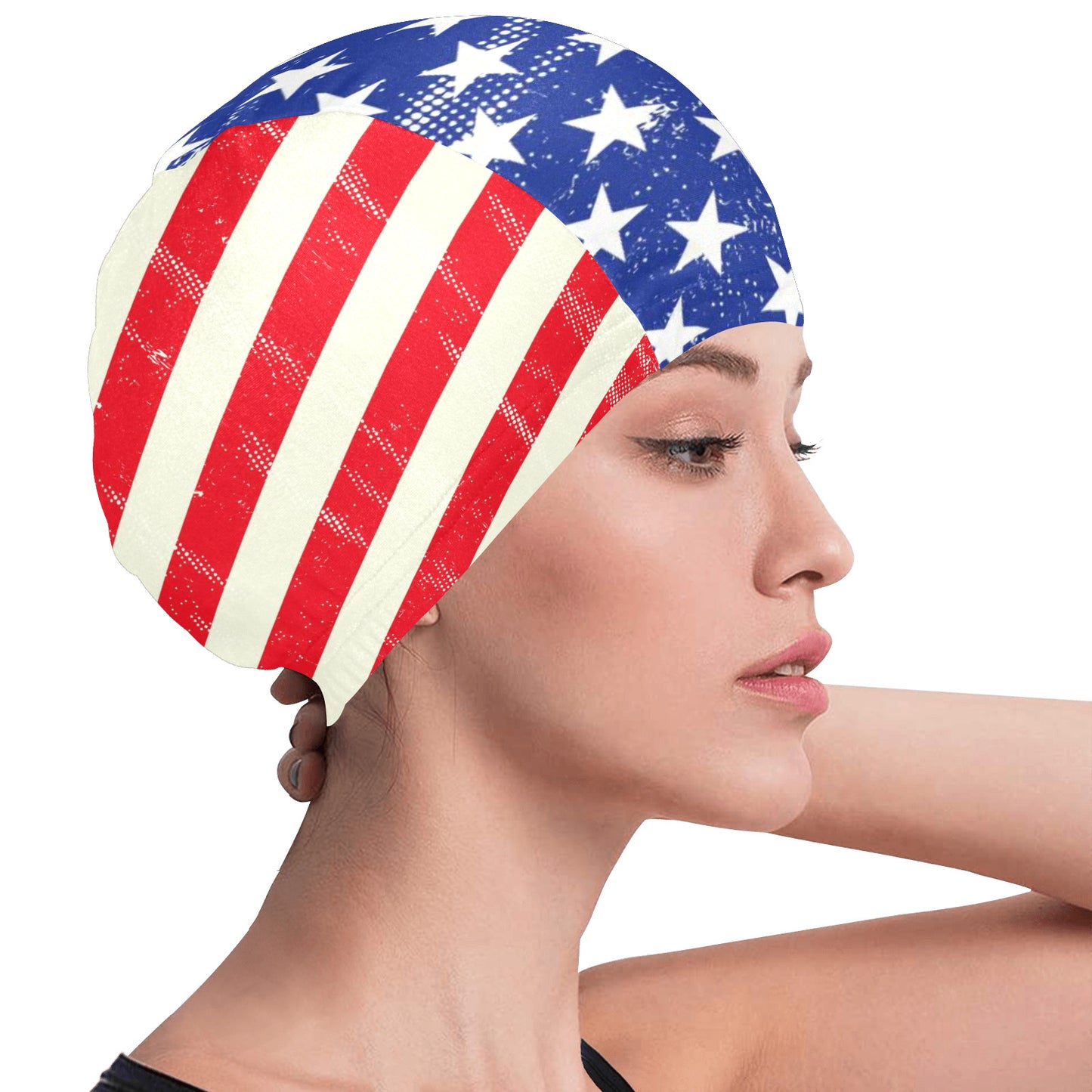 Swimming Cap - "Americana" - Premium Swimming Cap from Concordia Style Boutique - Just $15.32! Shop now at Concordia Style Boutique