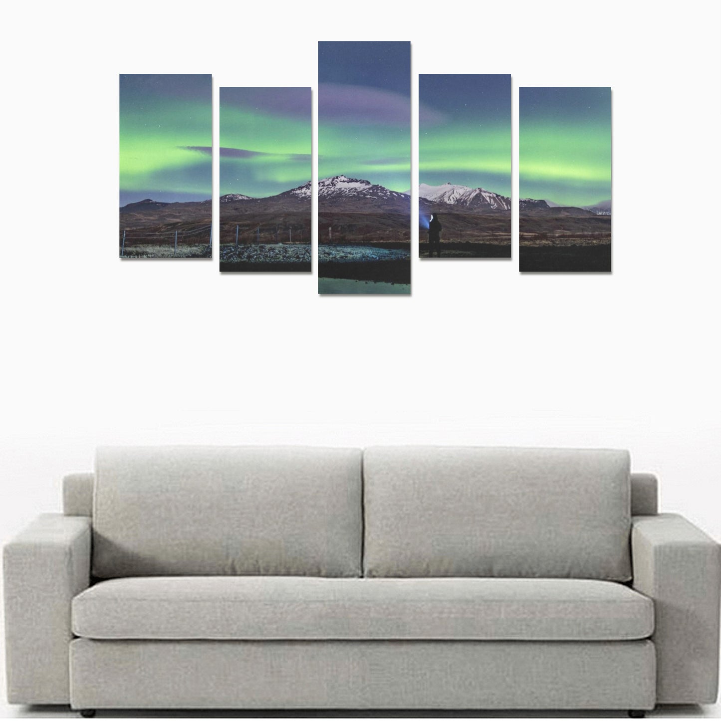 Canvas Wall Art Prints (No Frame) 5-Pieces - "Scenic" - Premium Canvas Wall Art Prints from Concordia Style Boutique - Just $48.58! Shop now at Concordia Style Boutique
