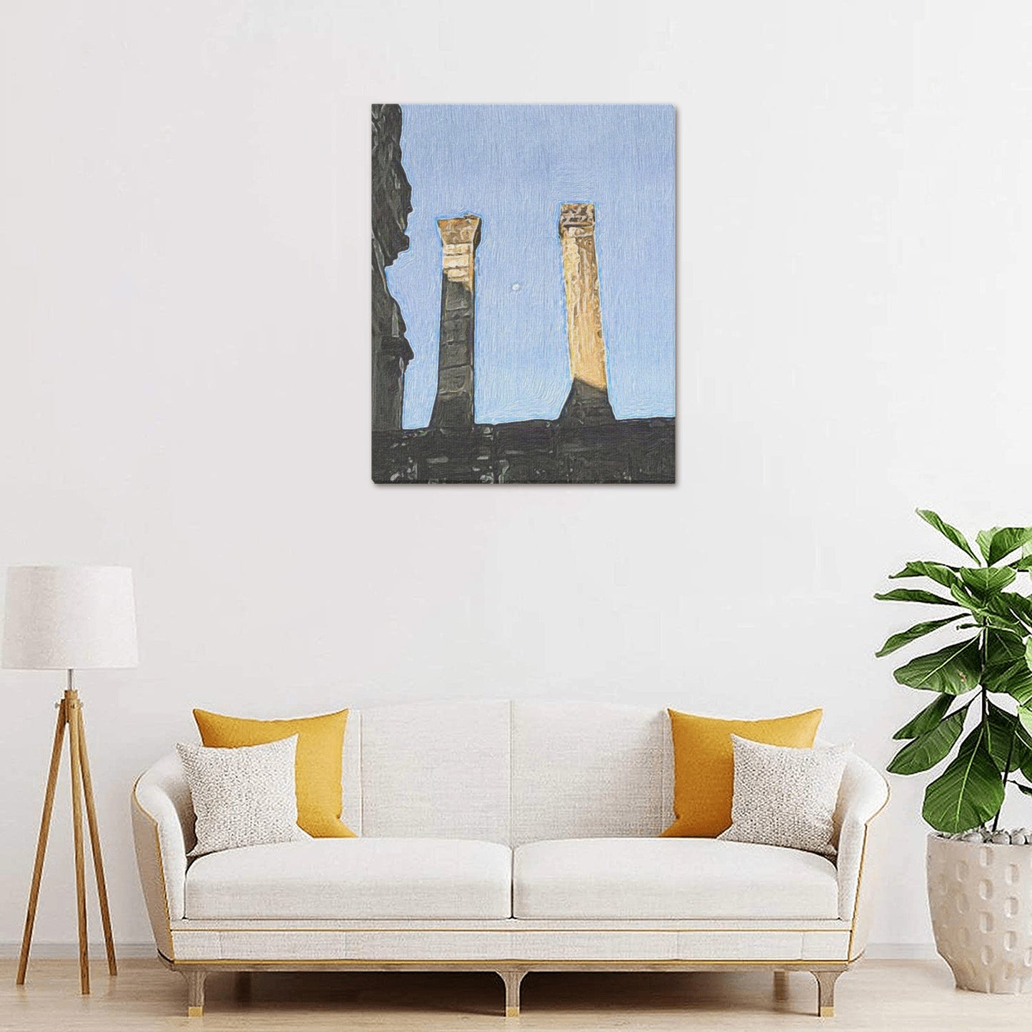 Frame Canvas Print 16"x20" (Made in USA)- Angkor Wat" - Premium Frame Canvas Print from Concordia Style Boutique - Just $48.82! Shop now at Concordia Style Boutique