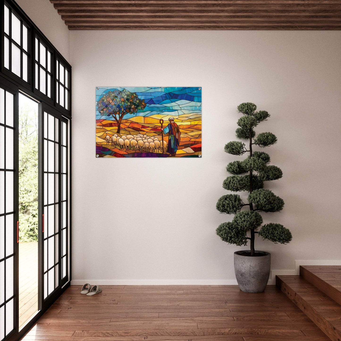 The Shepherd's Journey Acrylic Print