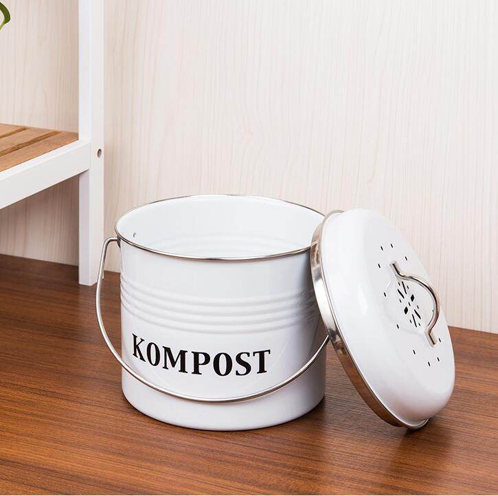 Activated Carbon Compost Trash Can - Concordia Style Boutique