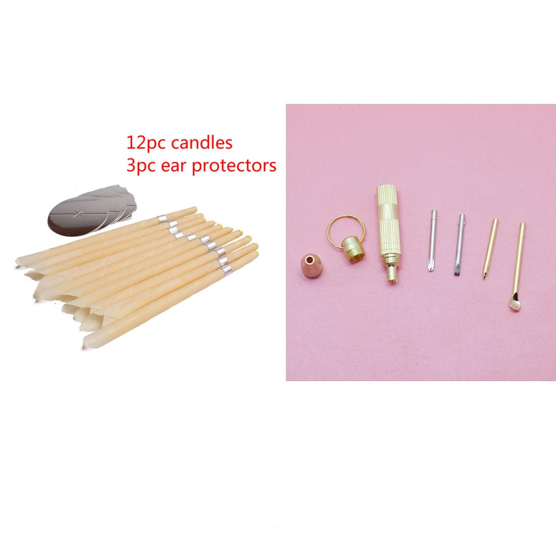 Coning Beewax Natural Ear Candle - Ear Care - Ear Treatment Wax Removal - Earwax Cleaner - Concordia Style Boutique