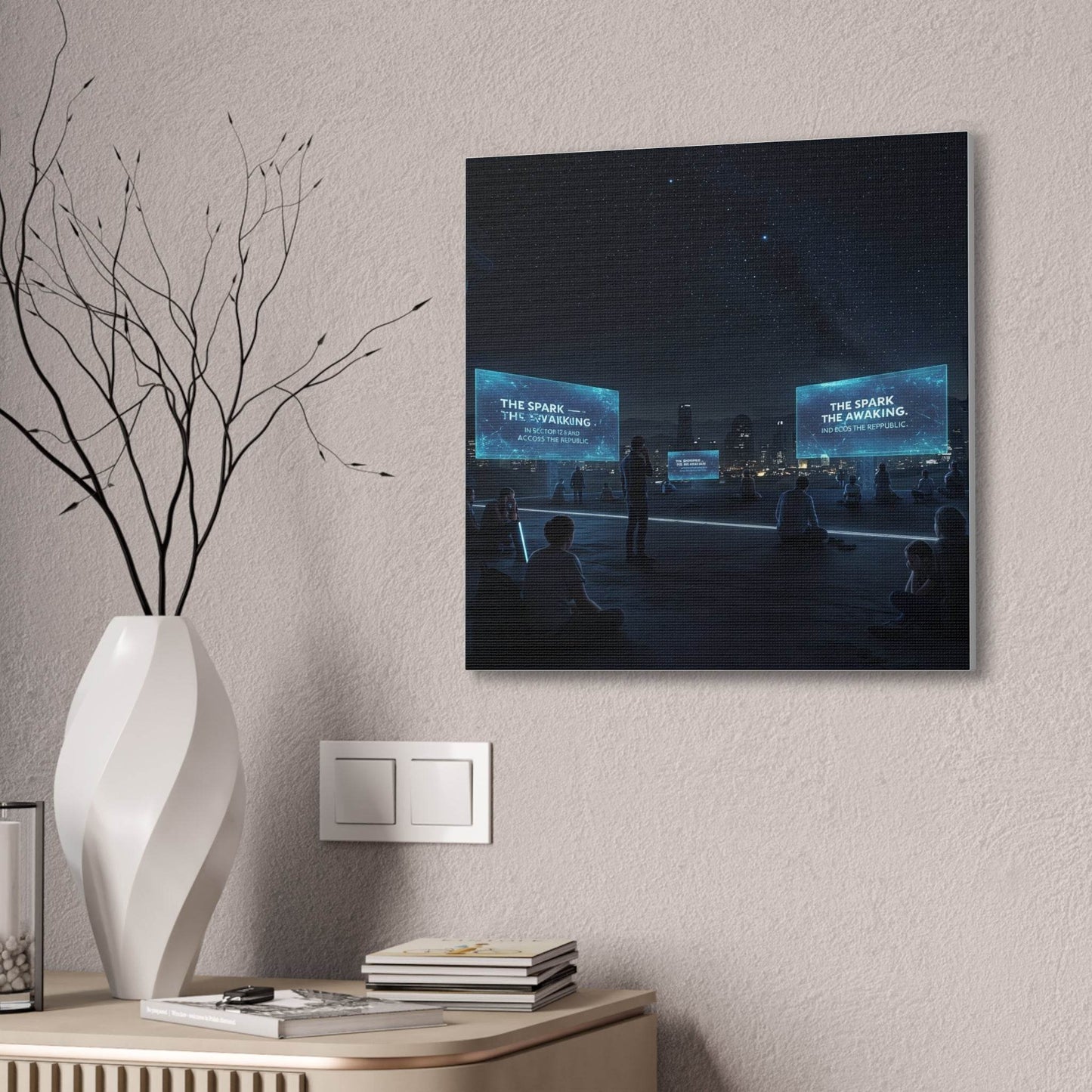Inspirational Canvas Wall Art - 'The Spark, The Awakening' - Concordia Style Boutique