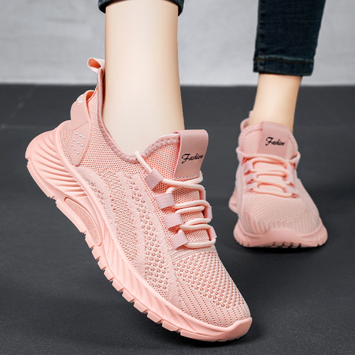 Lace Up Mesh Breathable Athletic - Premium shoes from Concordia Style Boutique - Just $22.56! Shop now at Concordia Style Boutique