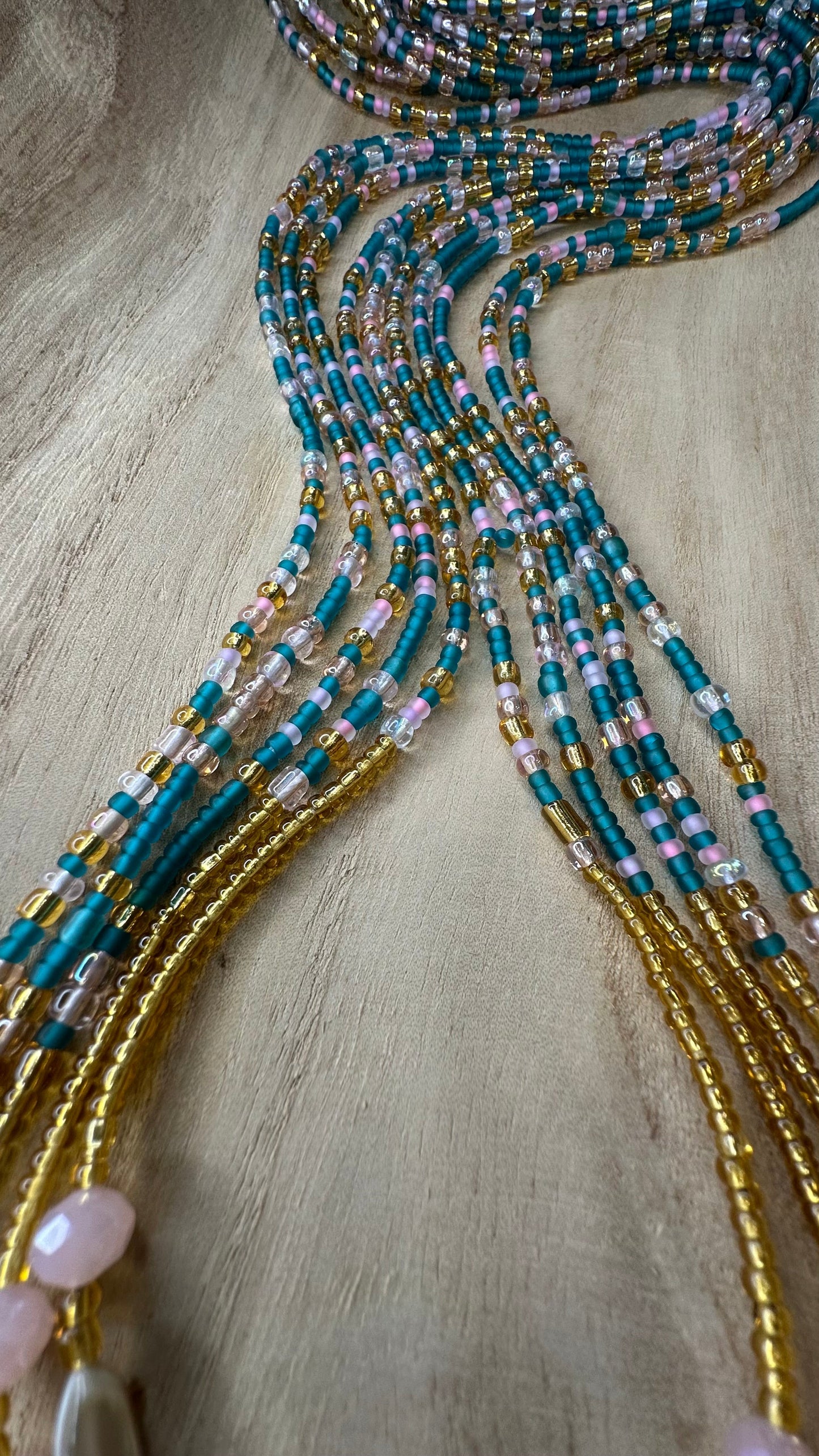 XOXO Waistbead & Anklet(Pink) - Concordia Style Boutique