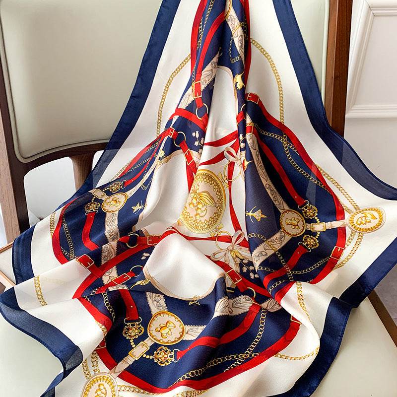 Silk Scarf -Small Square Scarf - Silk Scarf - Concordia Style Boutique