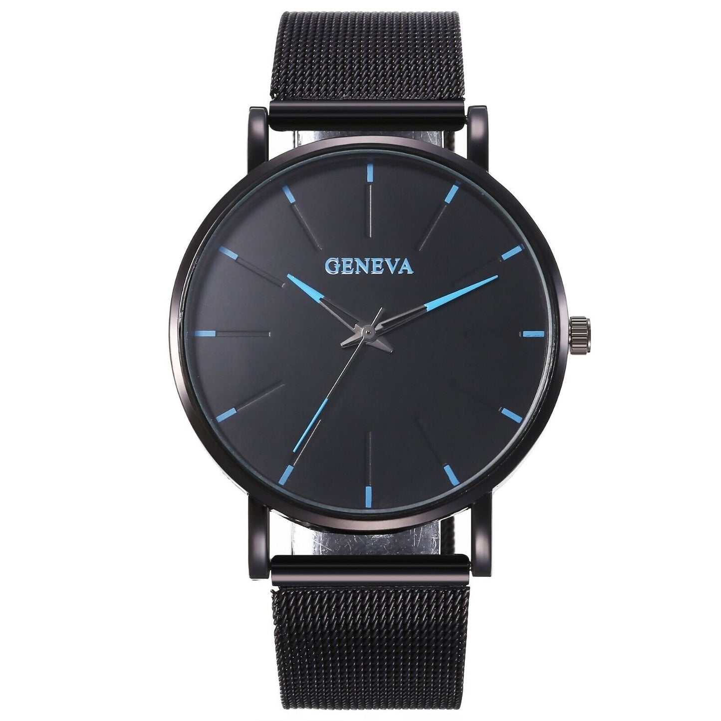 Luxury Men's Quartz Watch Stainless Steel Analog Ultra Thin Waterproof Business - Premium watch from erDouckan - Just $33.89! Shop now at Concordia Style Boutique