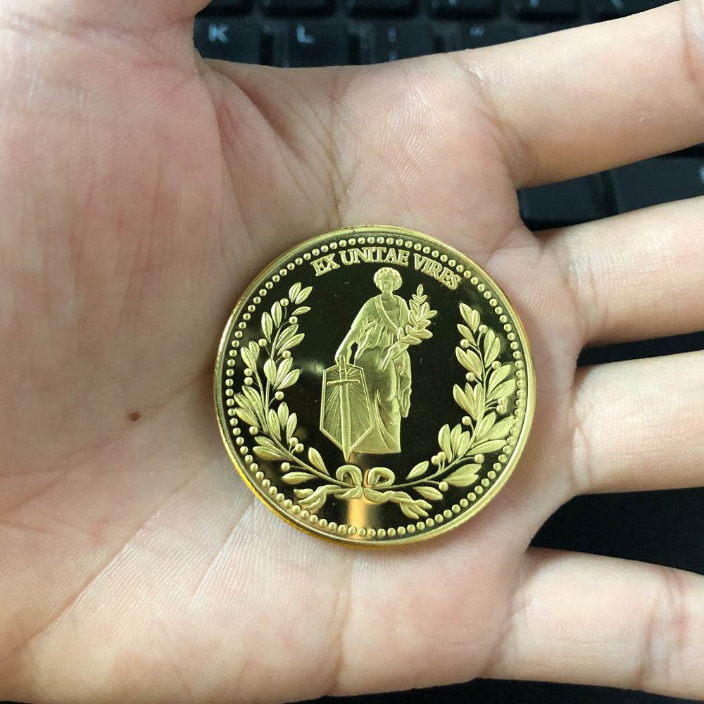 Movie Commemorative Coin: Quickly Hunt Down Keanu Reeves Collector's Gold Coin - Concordia Style Boutique