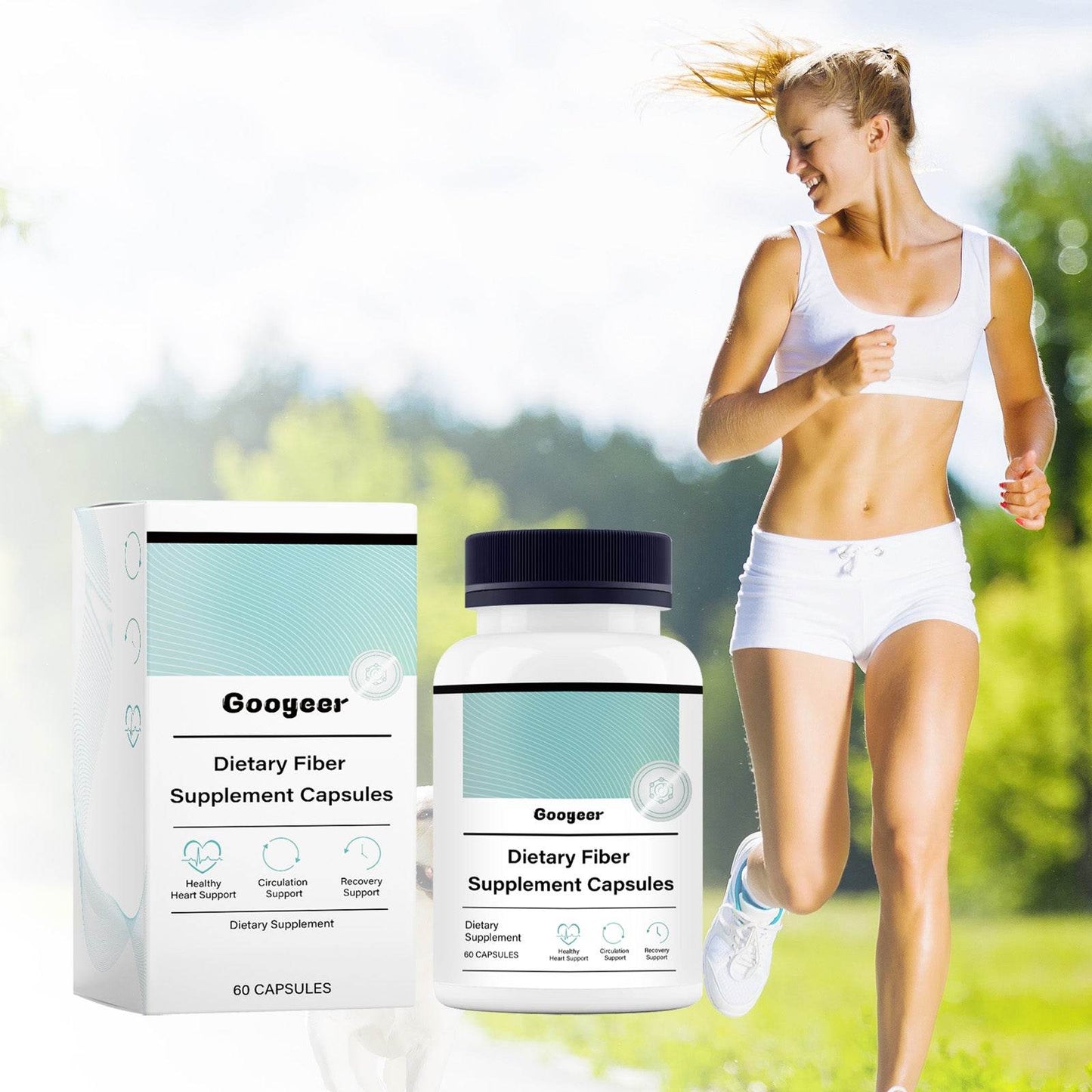 Googeer Dietary Fiber Supplement Capsules - Concordia Style Boutique