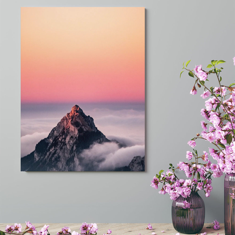 Canvas Print Multiple sizes Unframed & Framed (Vertical) - "The Peak" - Premium Artwork from Concordia Style Boutique - Just $55.98! Shop now at Concordia Style Boutique