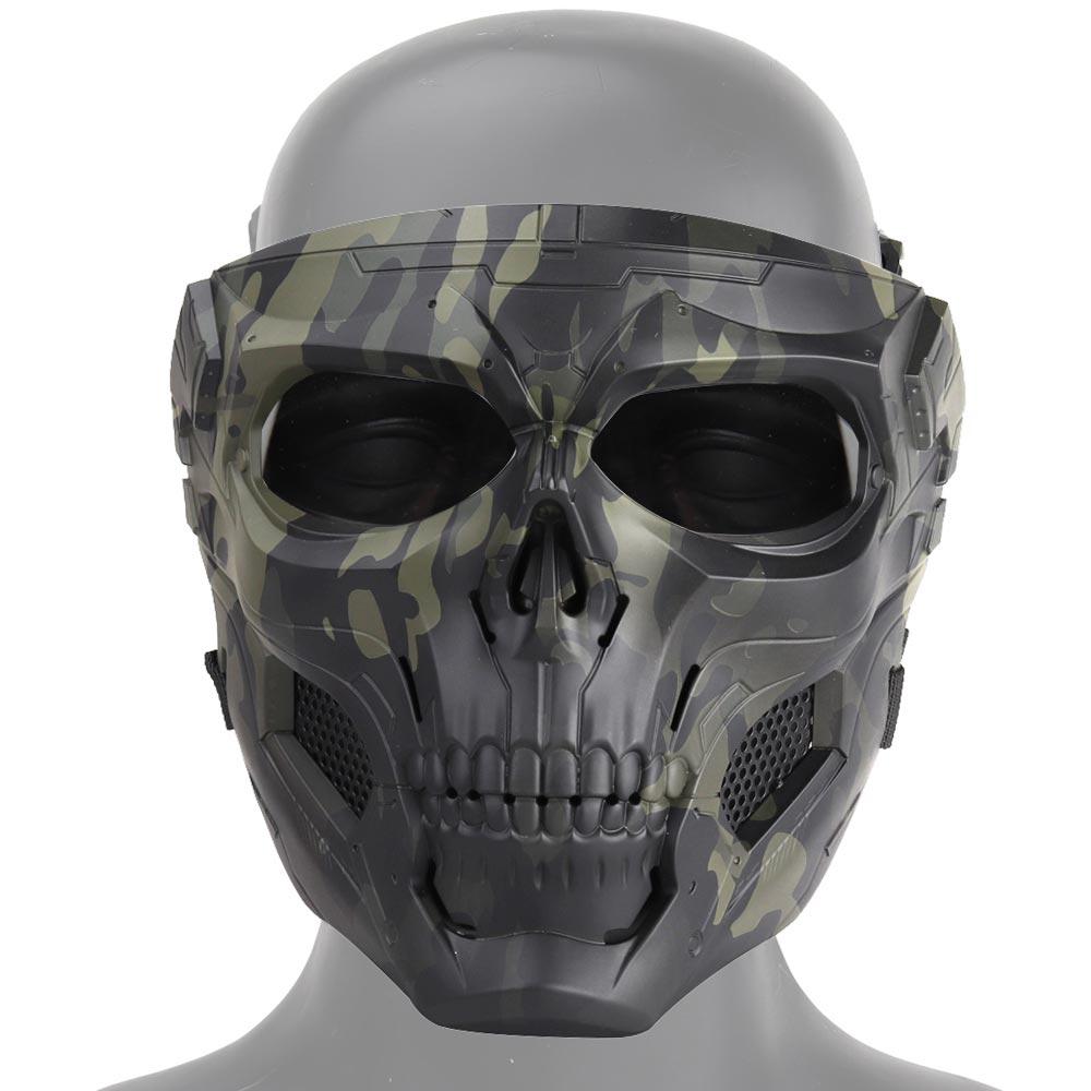 Skull horror helmet mask - Premium Mask from erDouckan - Just $45! Shop now at Concordia Style Boutique
