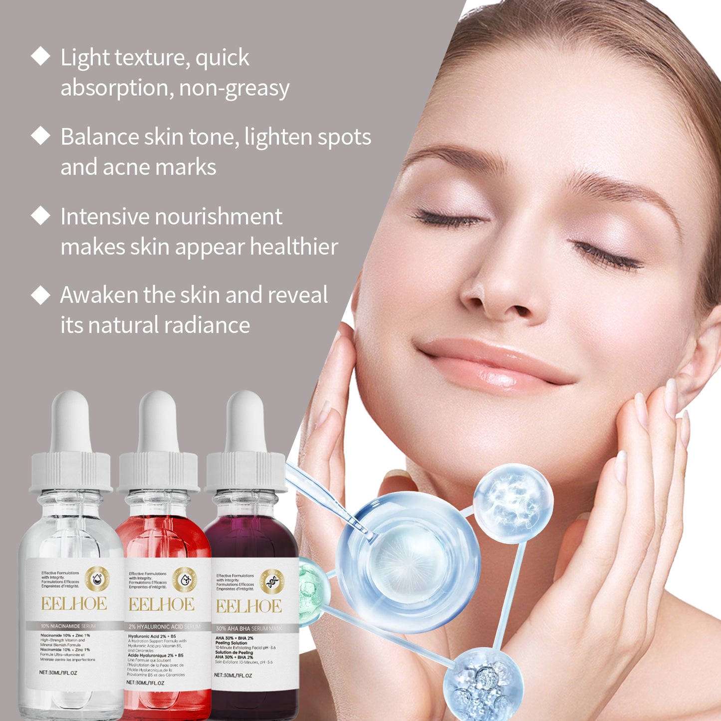 EELHOE Facial Cleansing Acne Repair Set - Premium Facial Cleansing Acne Repair Set from Concordia Style Boutique - Just $17.26! Shop now at Concordia Style Boutique