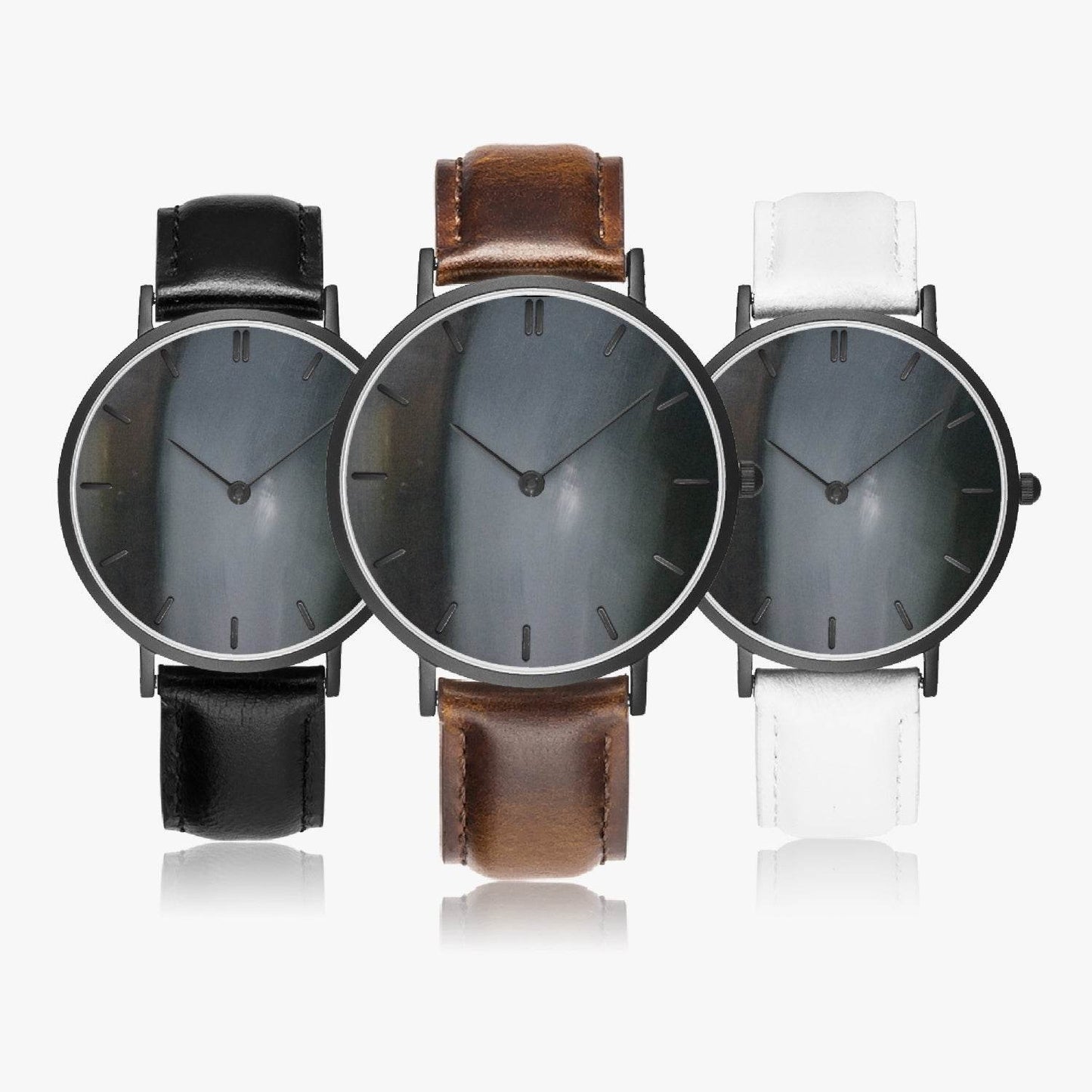 The Alien - Quartz Watch - Ultra-Thin Leather Strap - Concordia Style Boutique