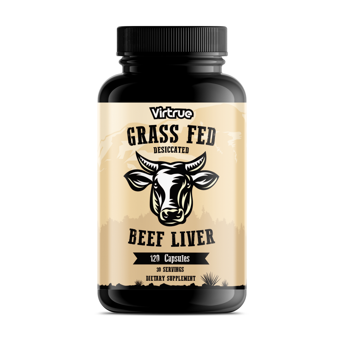 Grass Fed Desiccated Beef Liver Capsules - Concordia Style Boutique