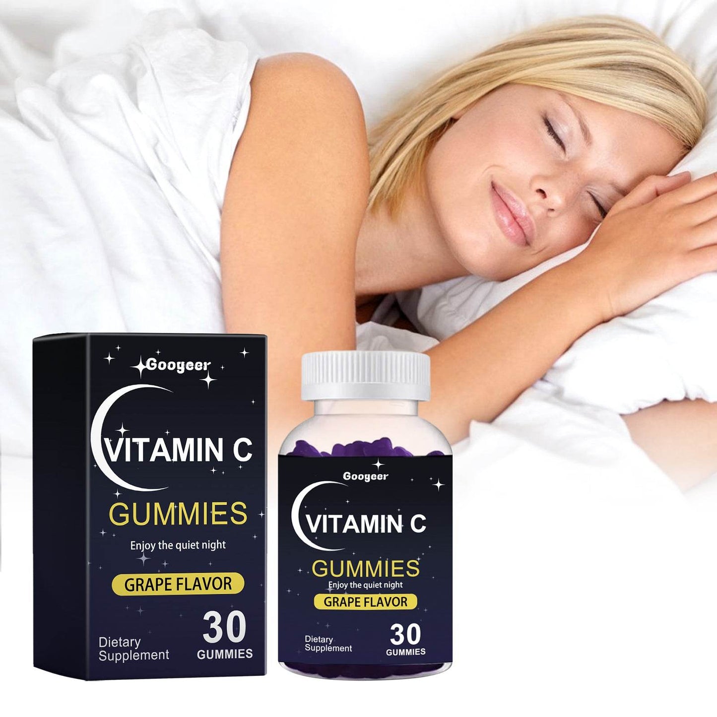 Googeer Melatonin Gummy, Vitamin C Gummy Body Supplement - Concordia Style Boutique