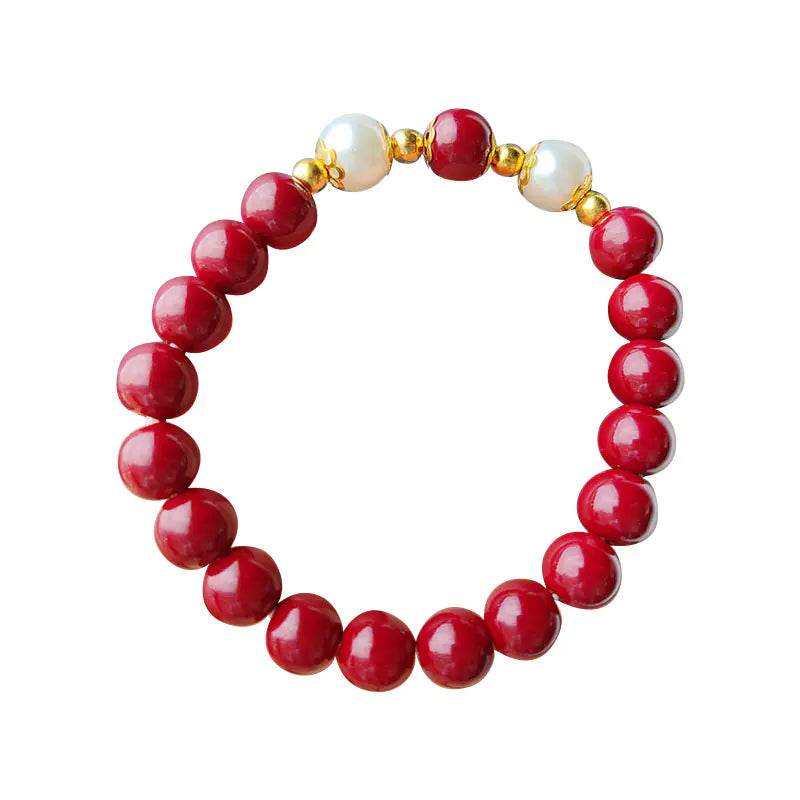 Cinnabar Shell Pearl Fashion Bracelet - Concordia Style Boutique