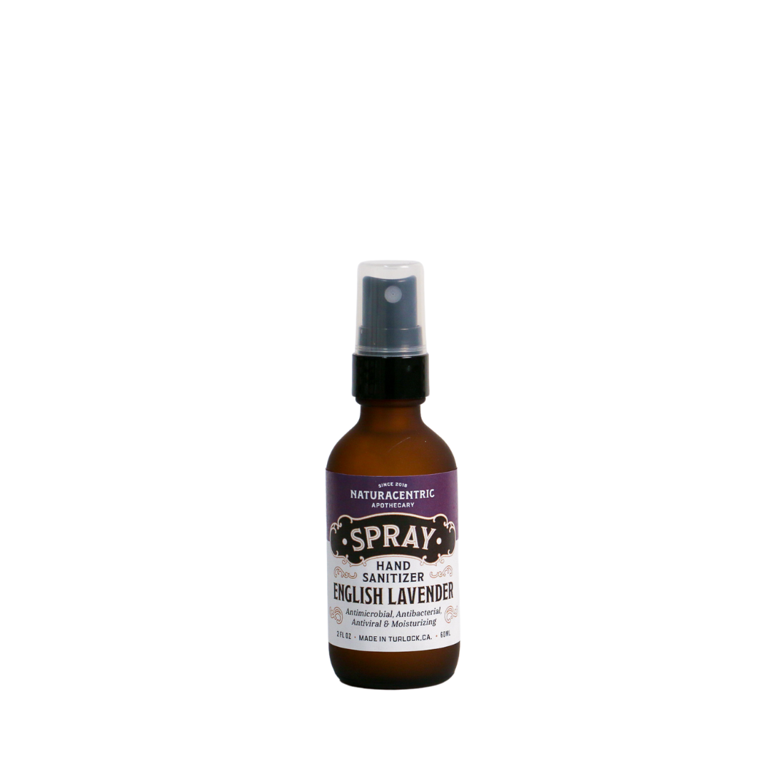 English Lavender Essential Oil Based Hand Sanitizer Spray - Concordia Style Boutique