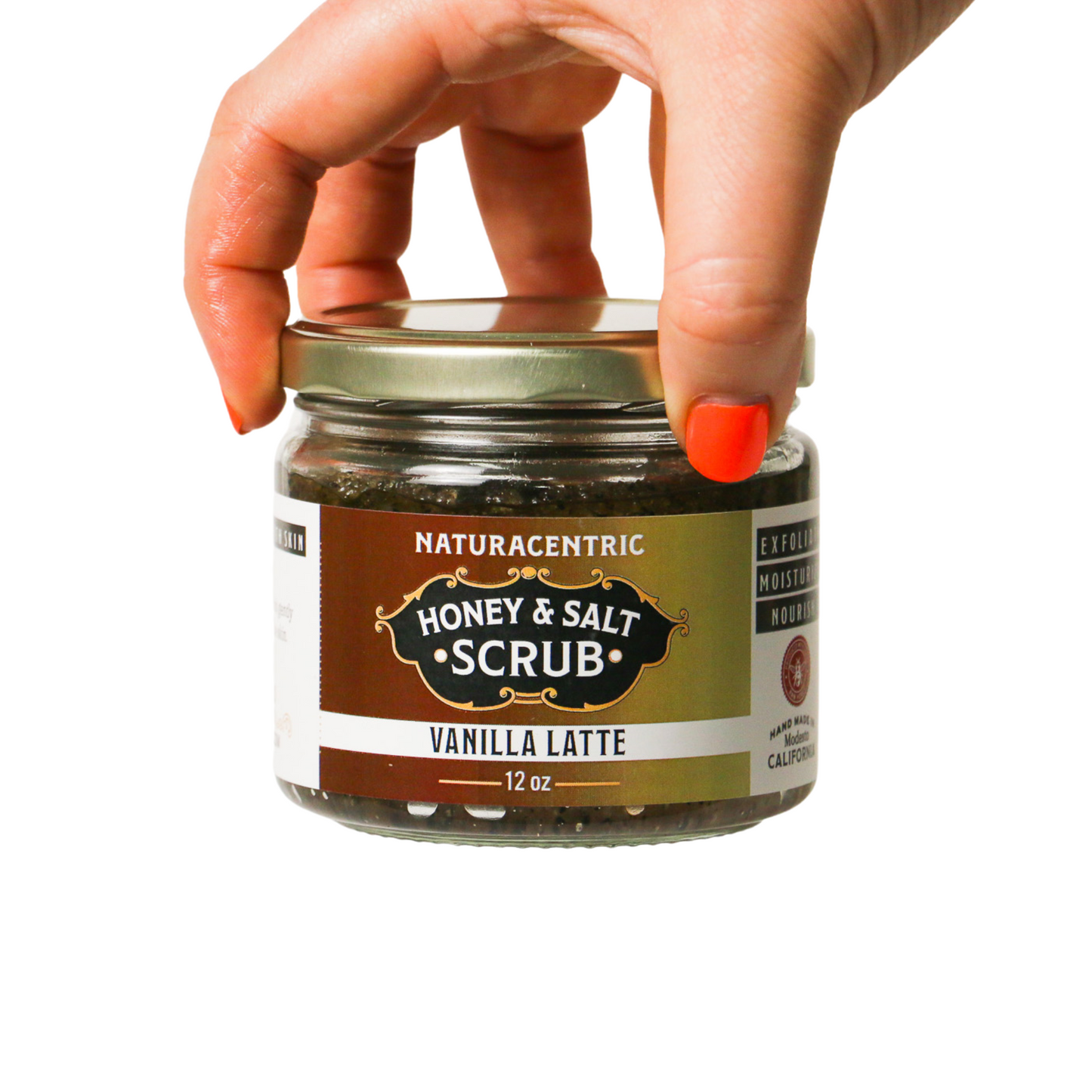 Vanilla Latte Honey & Salt Scrub - Concordia Style Boutique