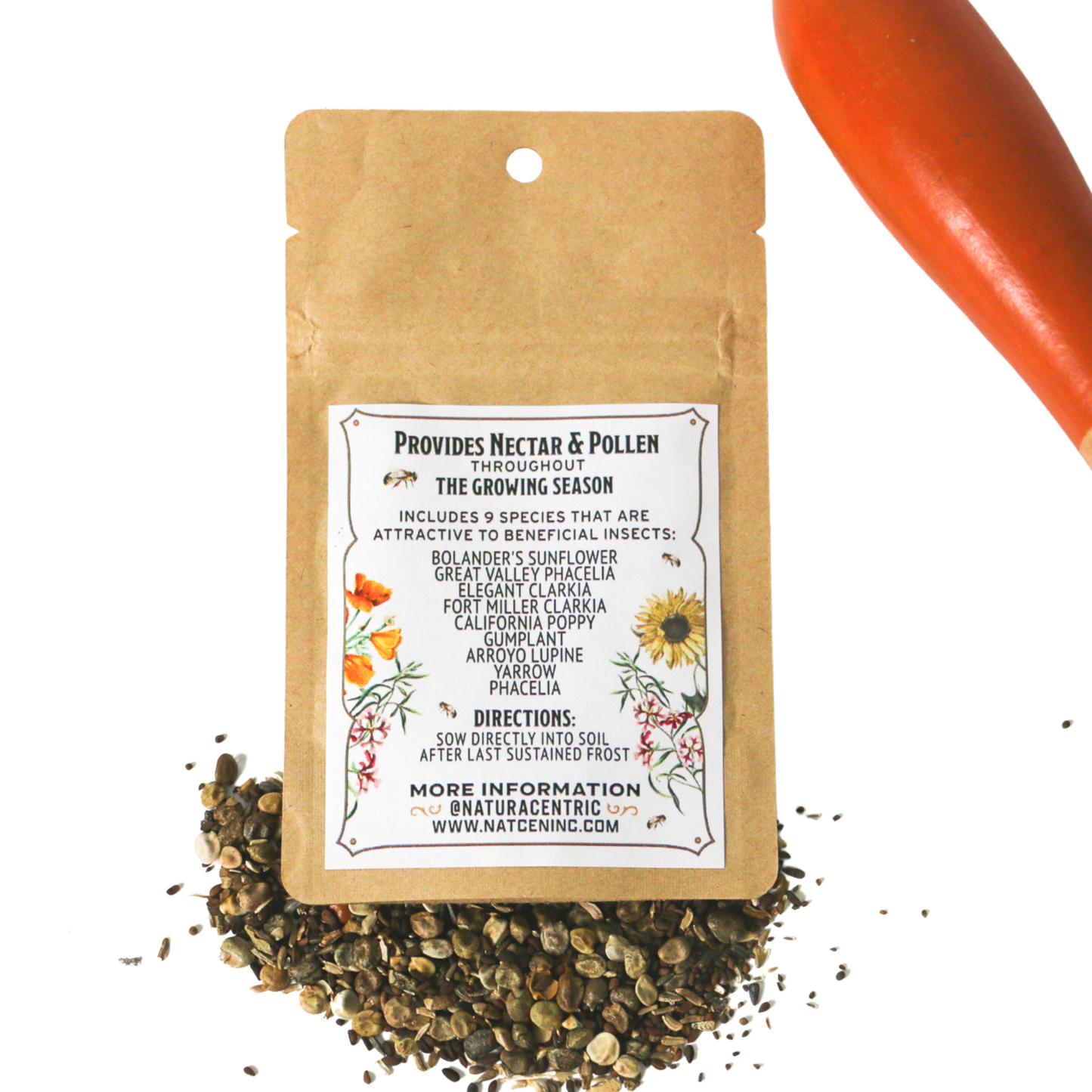 California Native Wild Flower Pollinator Seed Pack - Concordia Style Boutique