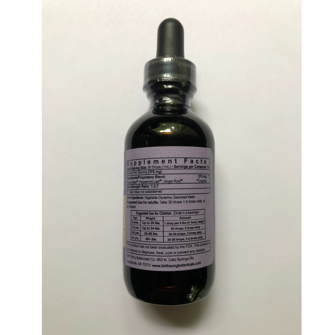 Stomach Soother Herbal Digestive Supplement Family Size 2 oz. - Concordia Style Boutique