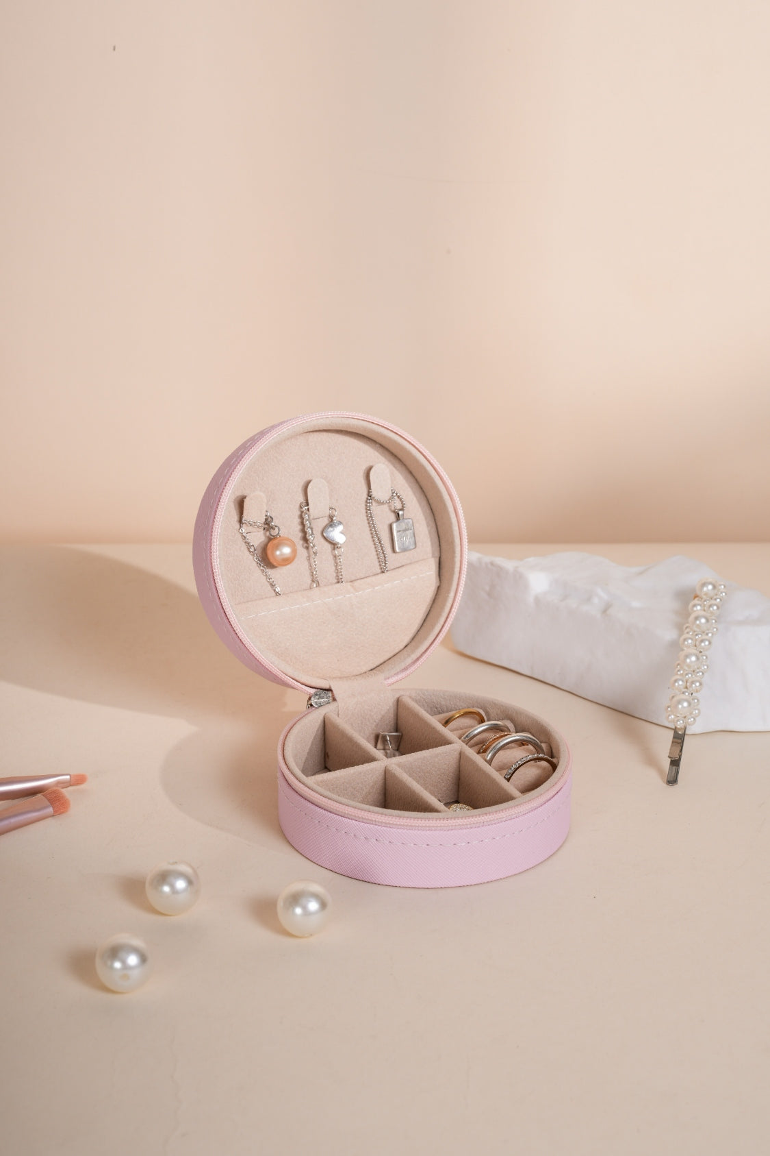 PU Leather Jewelry Storage Box - Premium Jewelry Storage Box from Concordia Style Boutique - Just $13.66! Shop now at Concordia Style Boutique