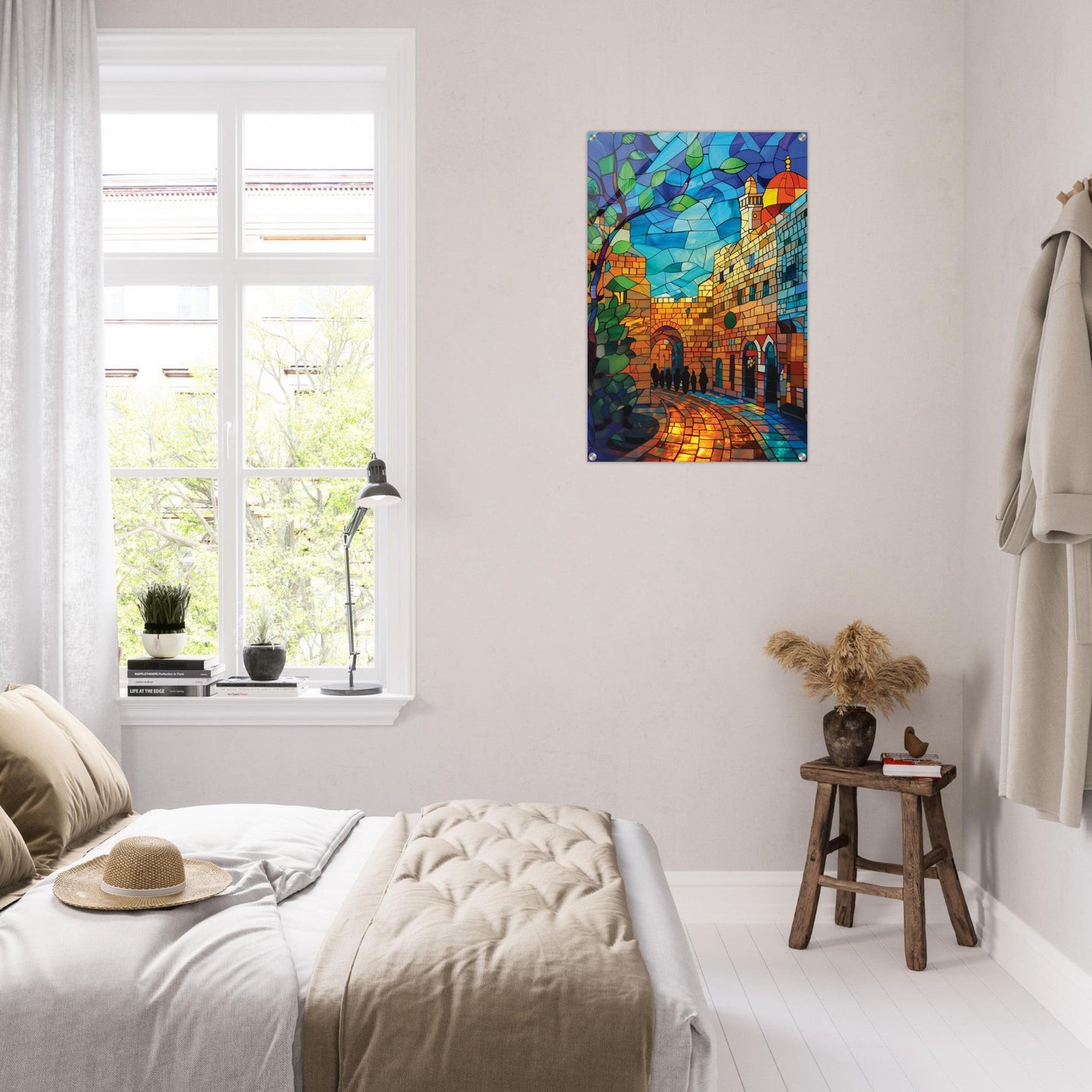 Jewel Tones of Jerusalem Acrylic Art