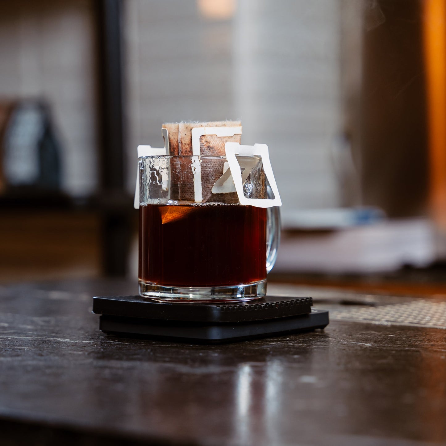 Single-Use Pour-Over Drip Bags - Bourbon (Box of 10 Bags) - Concordia Style Boutique