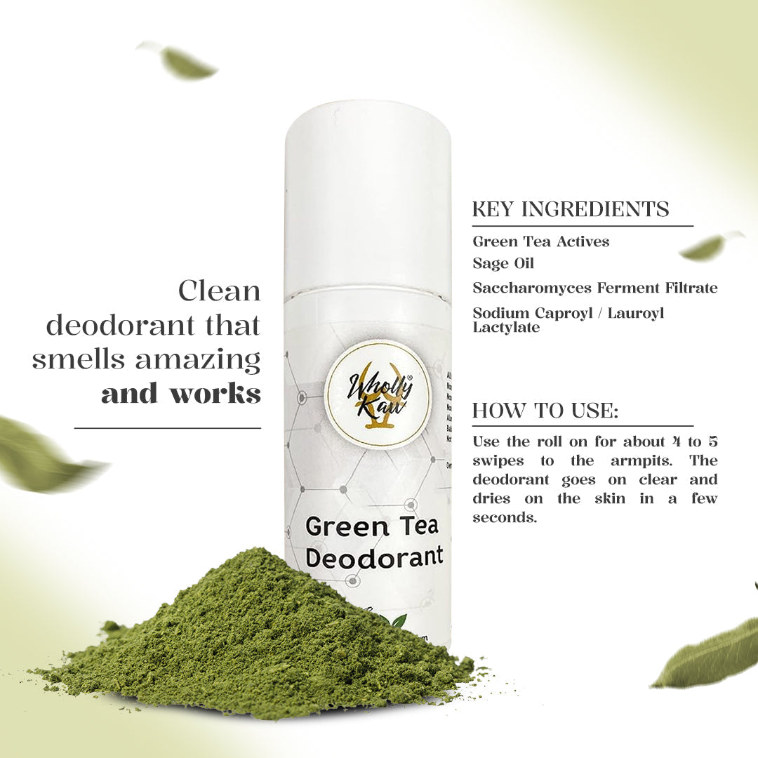 Green Tea Deodorant - Dermatologist Tested - Concordia Style Boutique