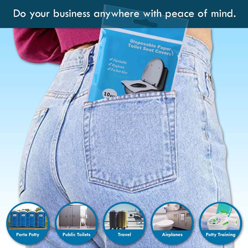 Neat Sheet - Toilet Seat Covers (10 Pack) - Concordia Style Boutique