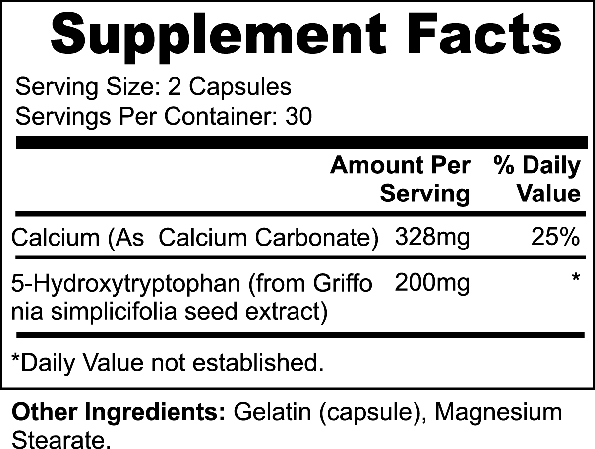 5-HTP, 60 ct. - Concordia Style Boutique