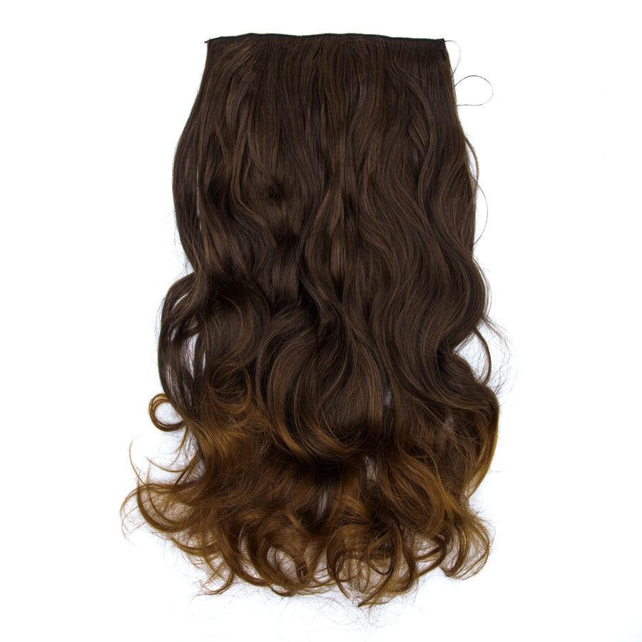 27" Hair Extensions Clip-in Curley 160g NATURAL COLOUR
