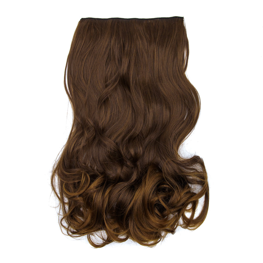 27" Hair Extensions Clip-in Curley 160g NATURAL COLOUR